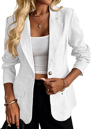 Mina Self 2026 Fall Womens Business Casual Blazer Jacket Work Office