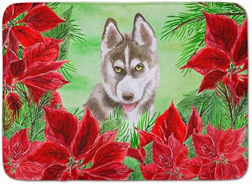 Caroline's Treasures CK1344RUG - Tapete de espuma viscoelástica lavable a máquina, tapete de baño antideslizante, duradero, grueso, lavable, para