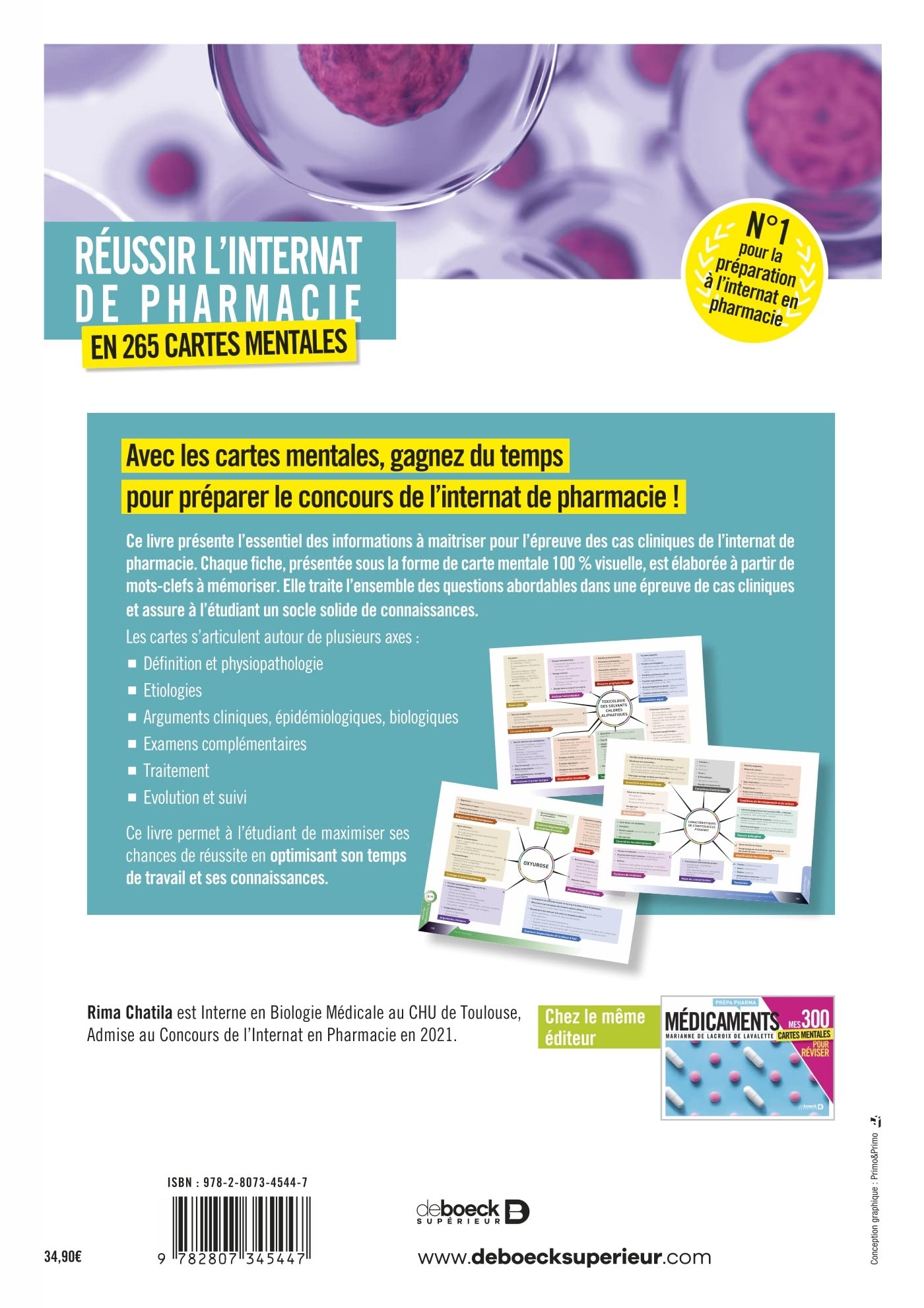 Réussir l'internat de pharmacie en 265 cartes mentales