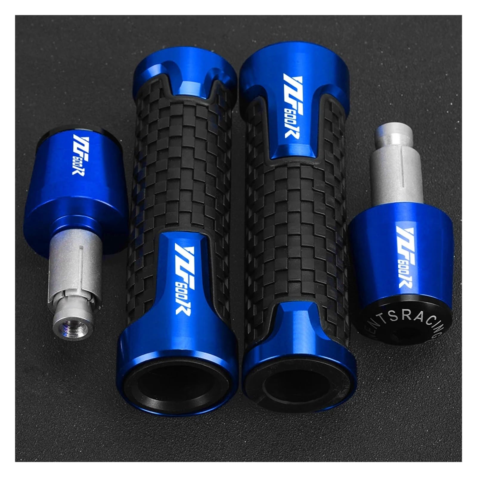 Manubrio con impugnatura per moto Per YZF600R Thundercat YZF 600R 1994-2008 2007 2006 2005 2004 Moto Manopole Manubrio Impugnatura Estremità Spina Cursore Cap