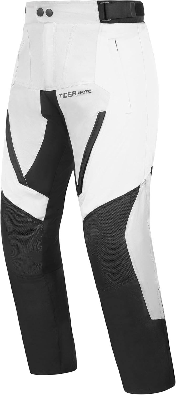 Winter Motorcycle Pants for Men with CE Armor | Adjustable Fit and Waterproof Shell,with Armor for Touring