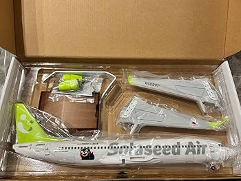 ソラシドエア Boeing737-800 1/100 模型飛行機　くまモン SNJ1303 EVER RISE Solaseed Air / ソラシド エア B737-800W