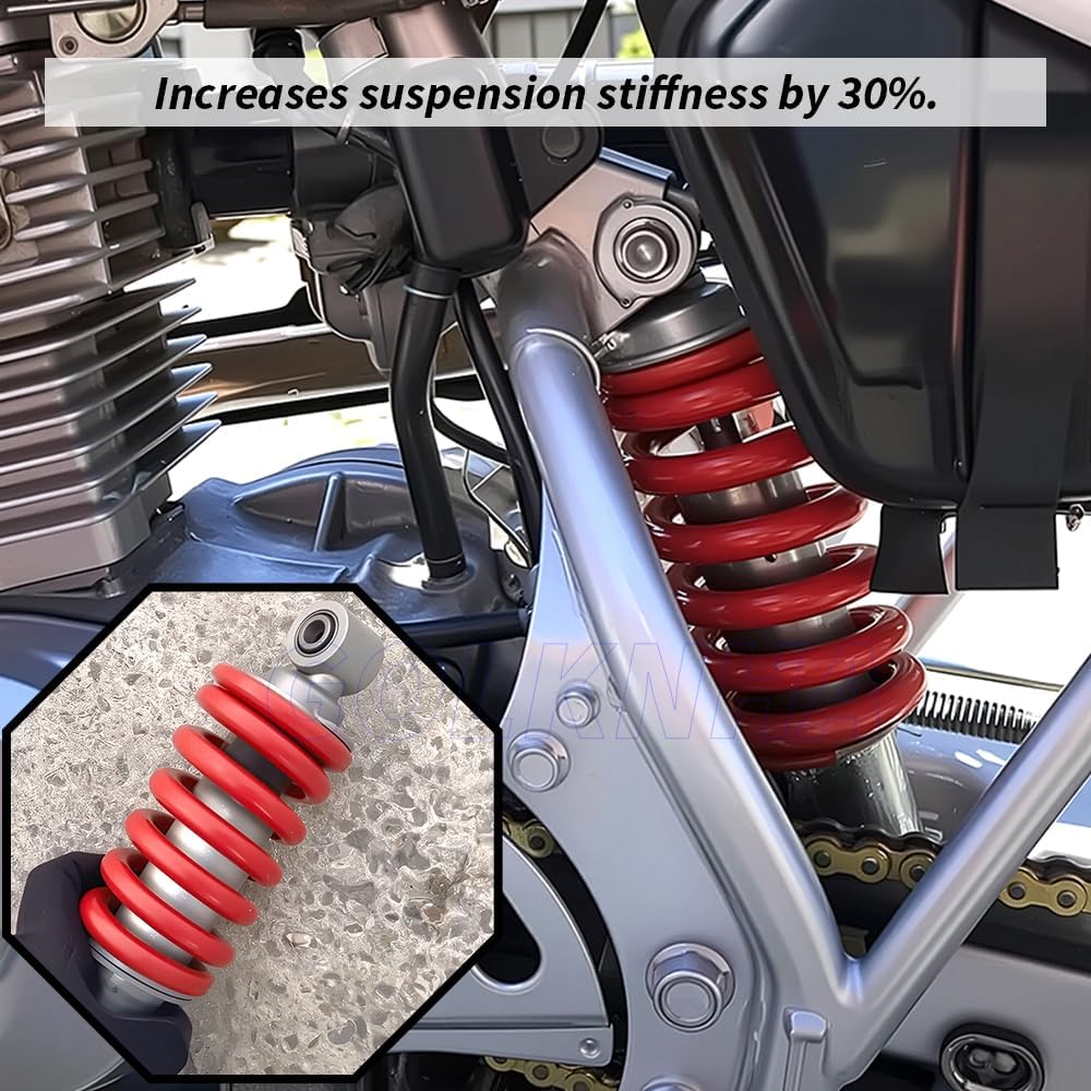 Heavy Duty Front Fork & Rear Springs Kit Fit for Honda CRF125FB XR100R CRF100F 1987-2004 OEM#51401-KN4-003 52401-KN4-003ZD