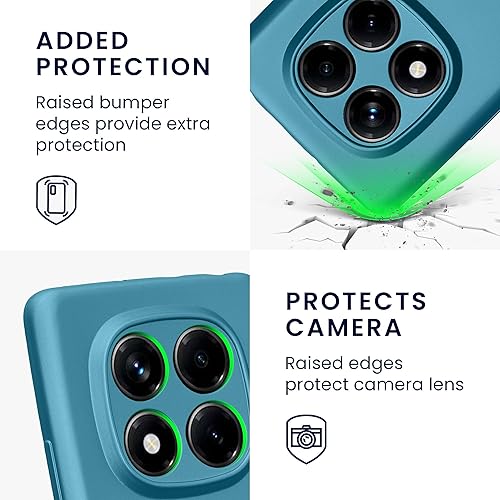 Vista 183 de kwmobile Funda compatible con Xiaomi Redmi Note 11 / Note 11S - Funda protectora de silicona TPU suave y delgada - Azul Báltico Azul (Baltic Blue)