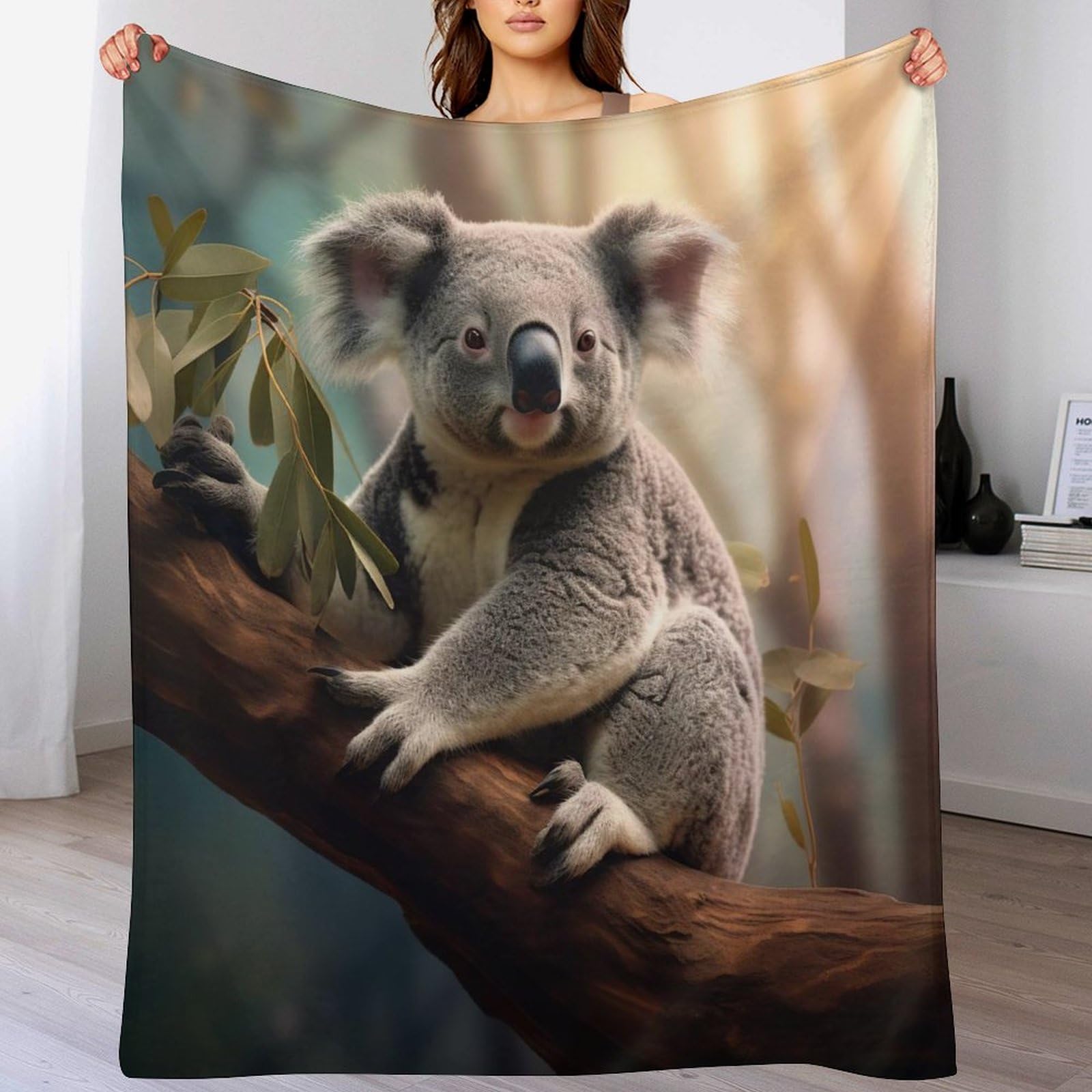 Couverture Koala lavable en machine pour en finir avec les plaids rêches et froids