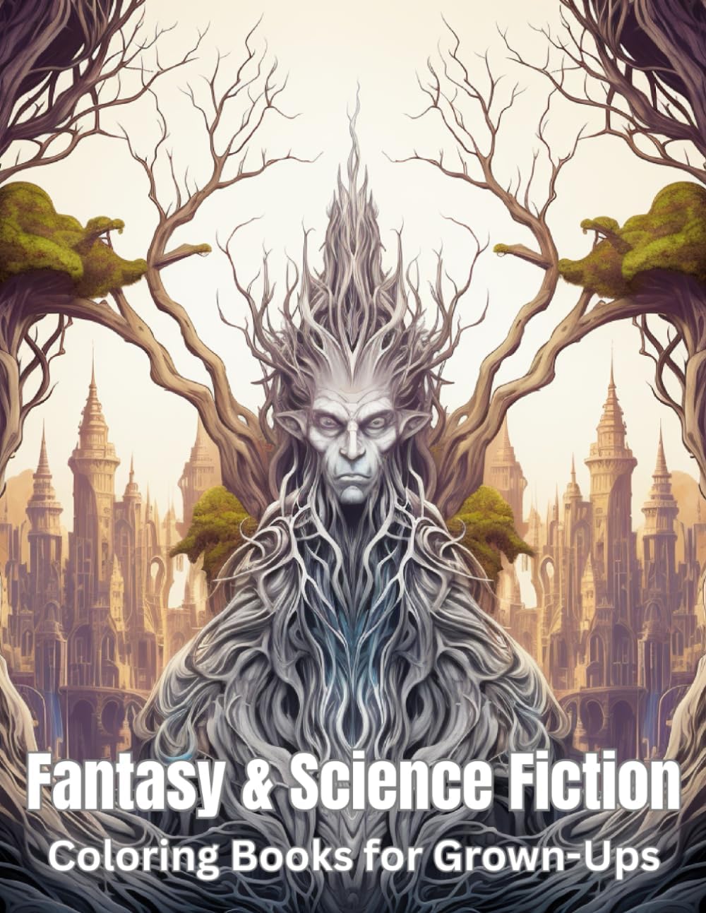 Fantasy & Science Fiction Coloring Books for Grown-Ups