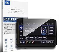 Vista 8 de Protector de pantalla de vidrio brillante diseñado para Chevy All New Silverado 2022 2023, pantalla táctil de 13.4 pulgadas, accesorios antihuellas