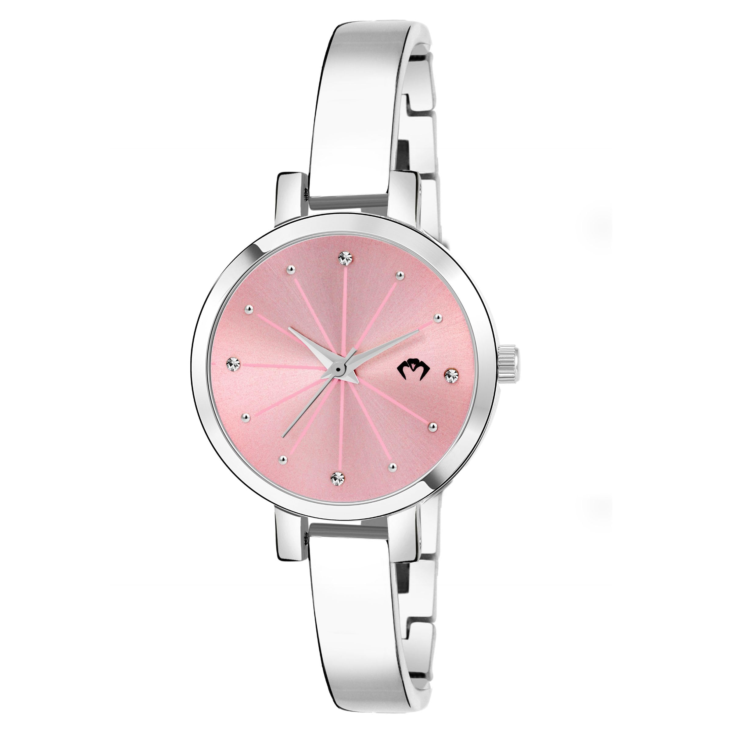 PNK N BLU Analogue Womens Watch (Pink Dial Silver Colored Strap) (B0CFG1X9MZ) Amazon Price History, Amazon Price Tracker