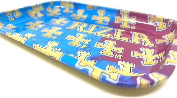 Raw Metal Rolling Tray Mini 7 x 5 Inch