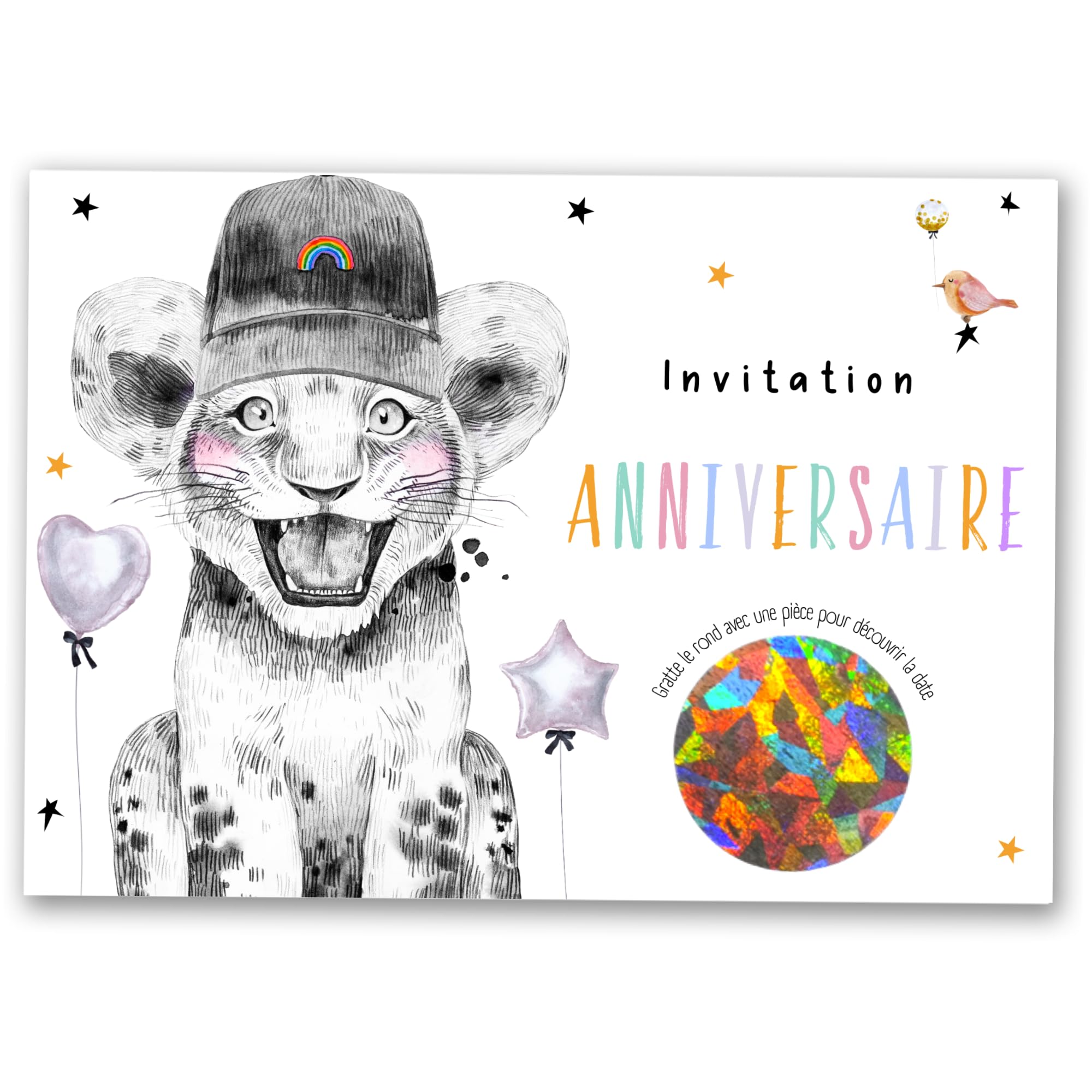 Lot De 20 Cartes D'invitation D'anniversaire Pour Chat Avec Enveloppes – Cartes D'invitation à Remplir – Cartes D'invitation à Remplir Pour Animaux De Compagnie Mignons (lot De 20) - 25