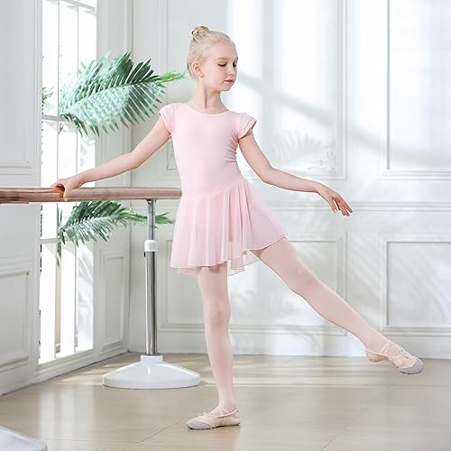 Miniatura 3 de DIPUG Medias de ballet para niñas - Medias gruesas y suaves con pie para niñas pequeñas y niños