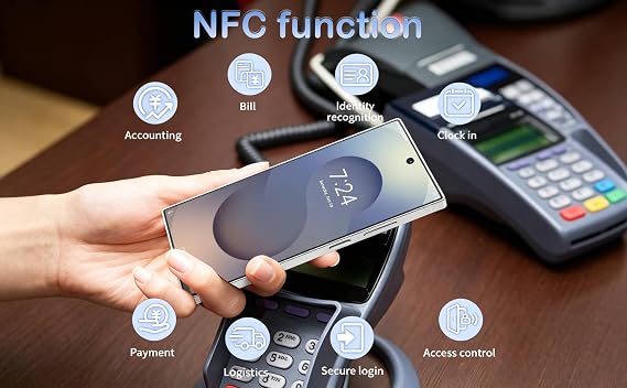 Unlocked Phones C25 Ultra NFC Function Smart Phone 12GB+512GB Large Storage