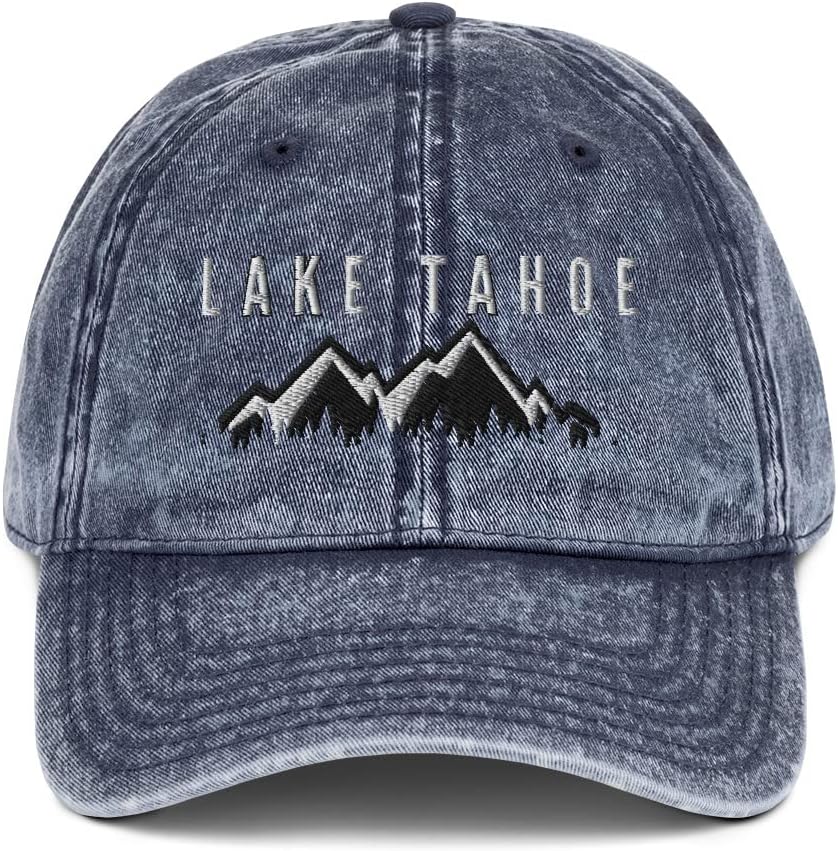 Lake Tahoe Hat | Lake Tahoe Gifts, Lake Tahoe Baseball Cap - Vintage Cap - Hilarious Design