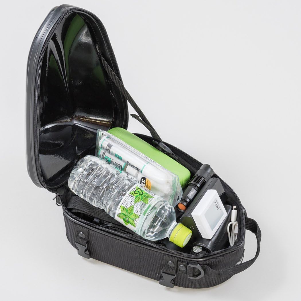 タナックス MOTOFIZZ シェル シートバッグ SS/ヘアラインシルバー (容量5ℓ) MFK-237