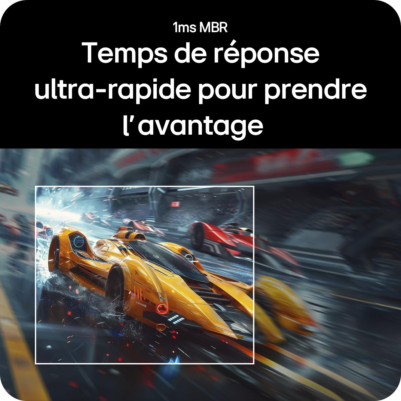 LG Ultragear™ 34G600A-B.AEU Ecran PC Gaming 34" - Dalle VA résolution WQHD (3440 x 1440), 5ms GtG 160Hz, HDR 10, sRGB 99% (CIE1931), FreeSync Premium