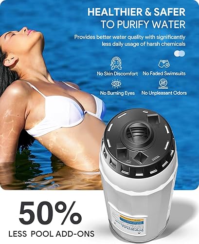 Miniatura 4 de Cartucho mineral de repuesto para Nature2 W28145 para todos los G45, Professional G & Pro G Plus sistema de piscina en tierra, para piscinas de