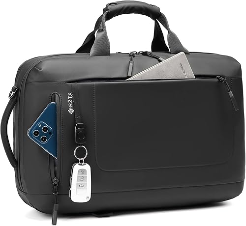 Miniatura 4 de Business Smart - Mochila ligera profesional, extra grande aprobada para vuelos de 25 litros, resistente al agua, duradera, de 17 pulgadas, Negro -,