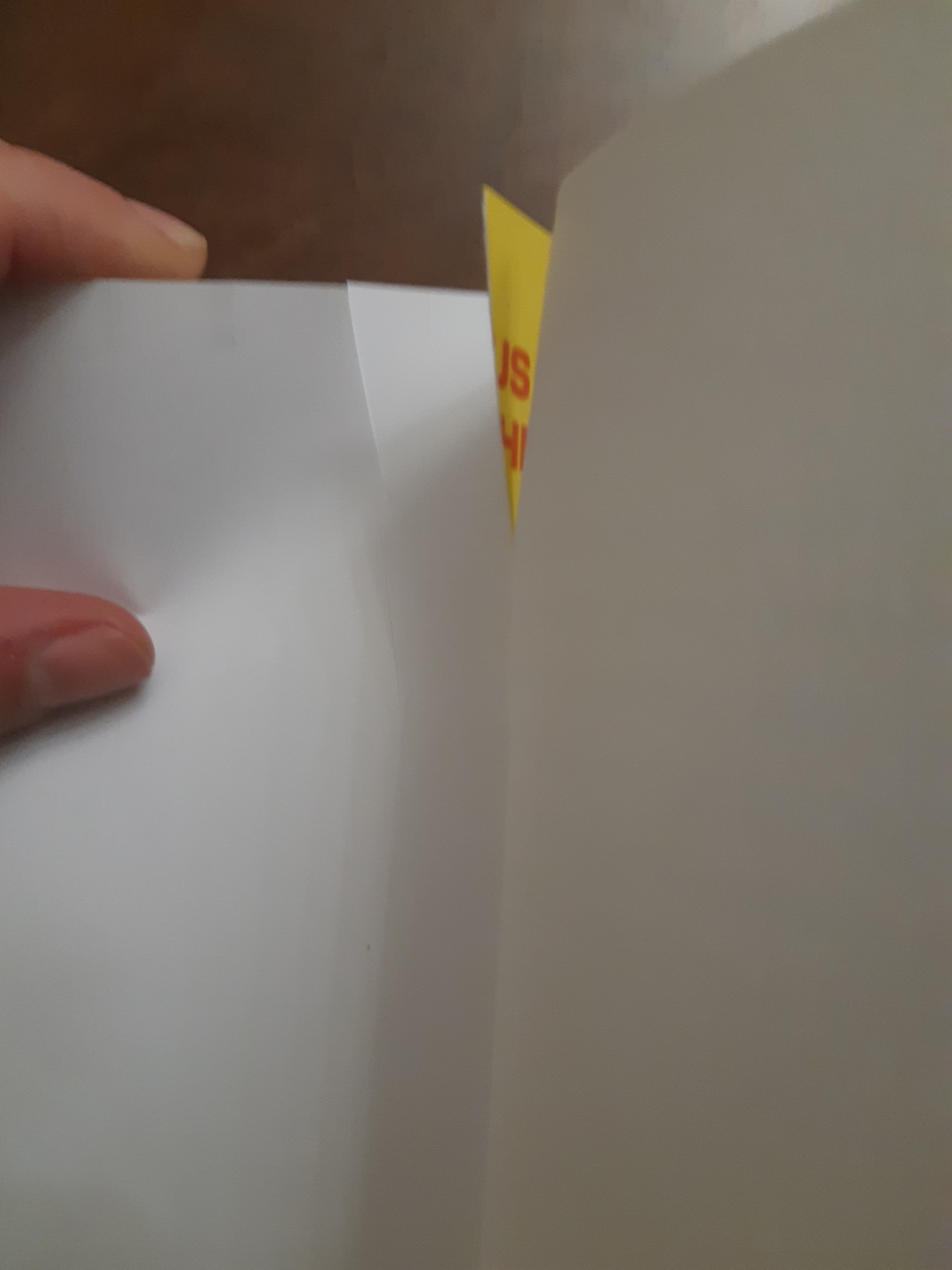 The book was damaged