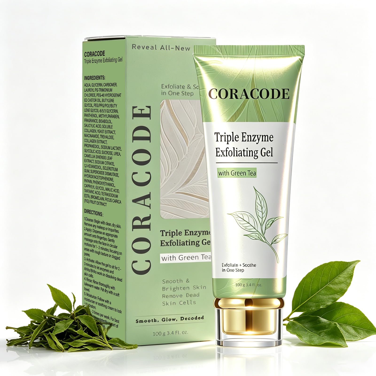 Amazon.com: Triple Enzyme Green Tea Exfoliating Aqua Peel Gel