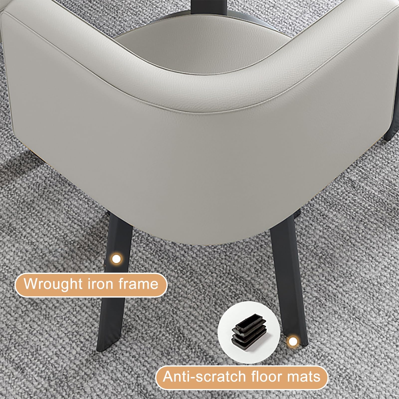 Tisch- Und Stuhl Kombination, Besprechungstisch Büro-Empfangsraum Runder Esstisch Mit 4 Stühlen Set, Esstisch-Set für Esszimmer, Café Und Kleine Räume(Yellow b)