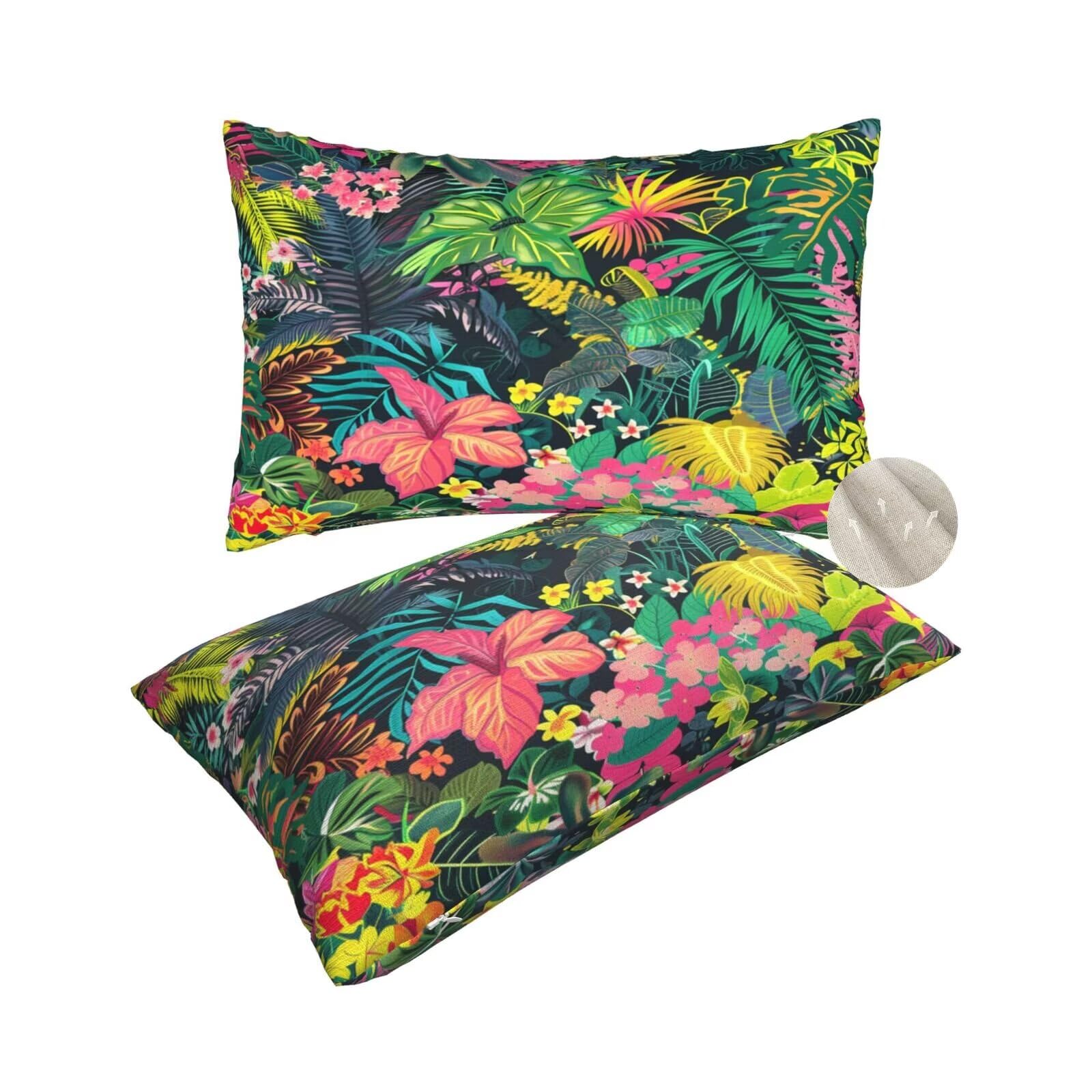Housses de coussin riche et coloré 60x80 cm pour déco salon chic