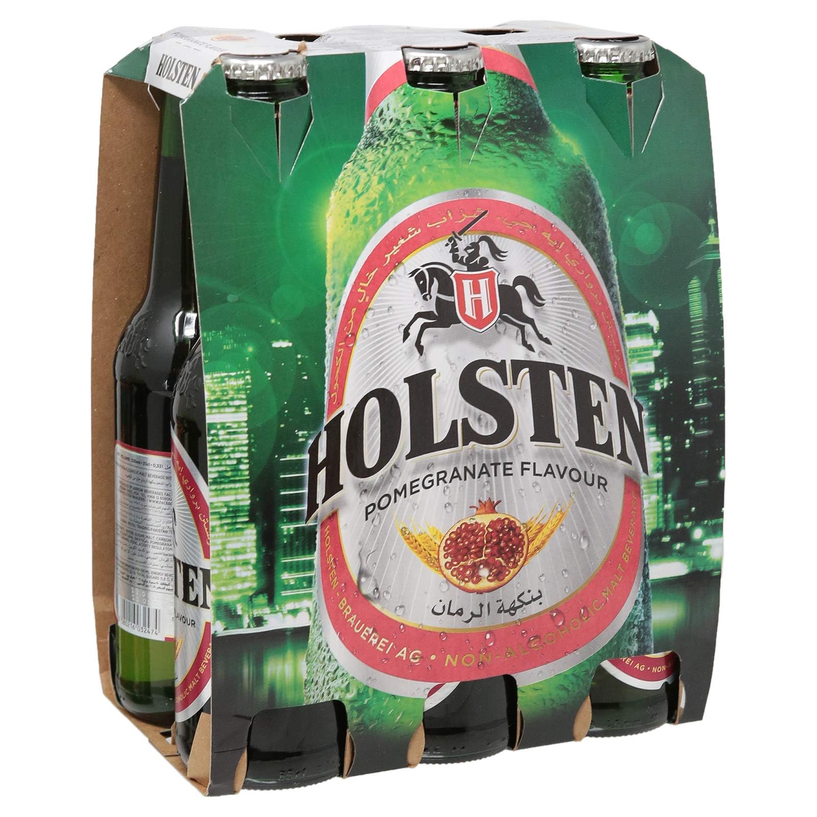 Holsten Pomegranate Malt, 6 Pcs - 1.98 Litres