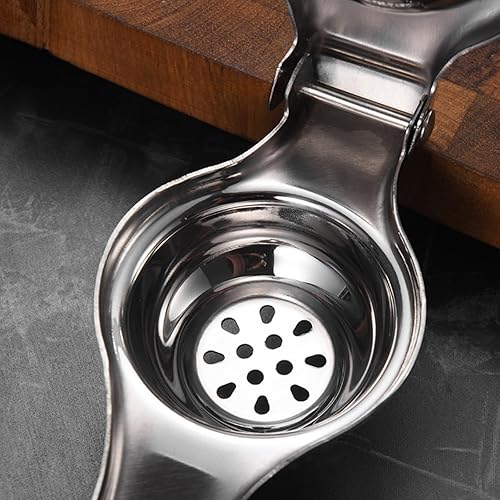 Miniatura 3 de Exprimidor de limón, Exprimidor de limón de acero inoxidable Exprimidor de lima, Exprimidor manual de cítricos, Exprimidor de naranja de mano,