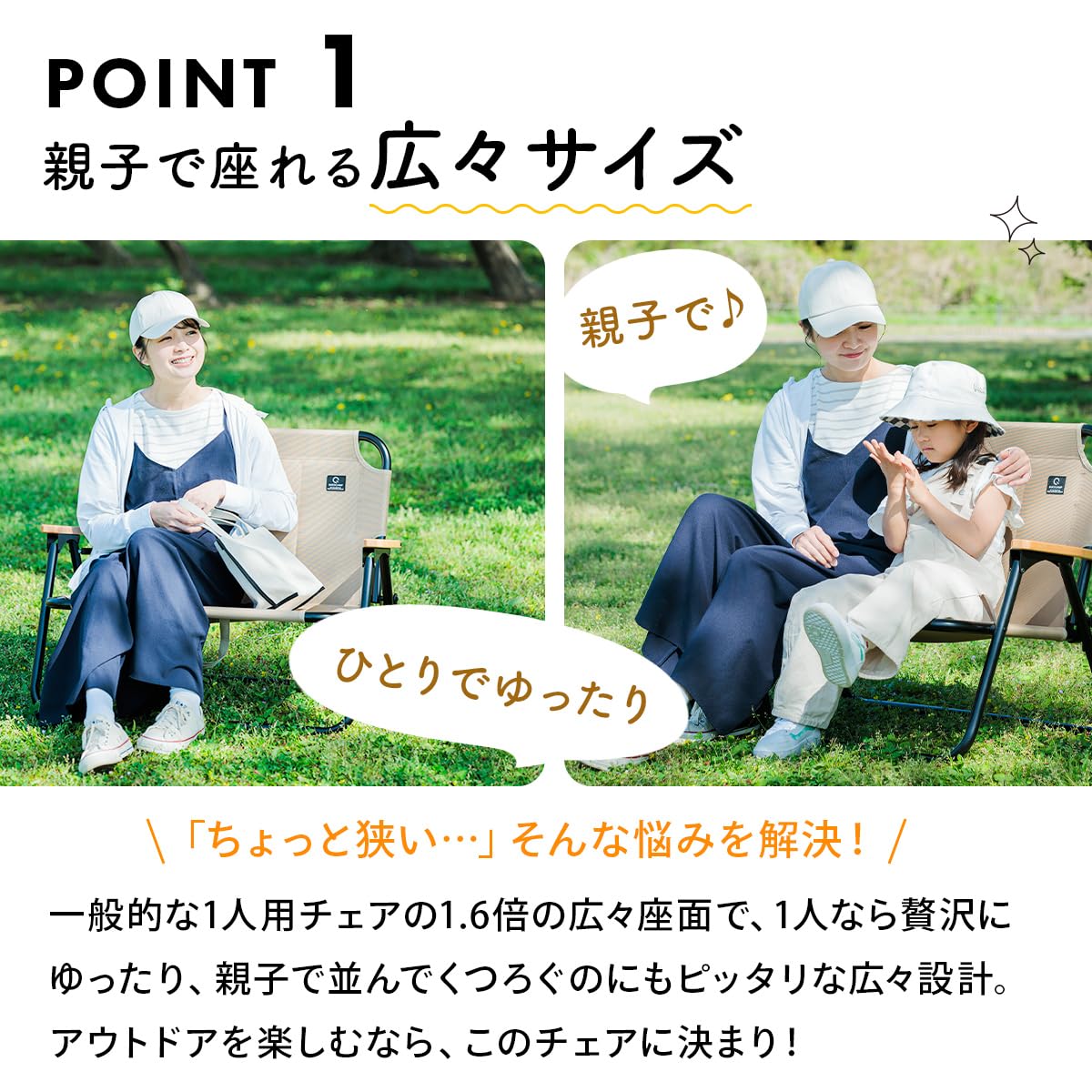 Amazon.co.jp: クイックキャンプ アウトドア折り畳みベンチ 2人掛け
