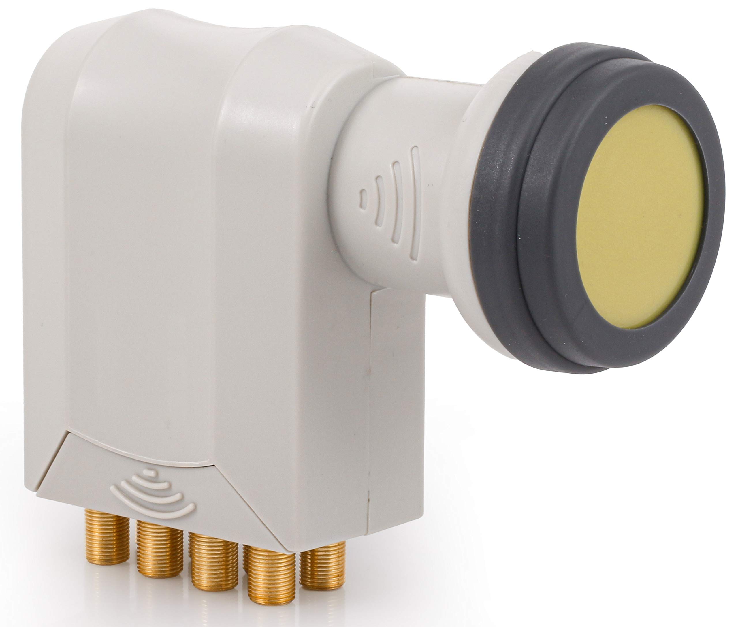 [Test 2xtrès bien*] AX Mimic Octo LNB Sun Protect (extrêmement froid et résistant à la chaleur -35 °C ~ 70 °C) avec filtre LTE, 8 participants, 0.1 dB, 8 ports, contacts plaqués or, avec protection
