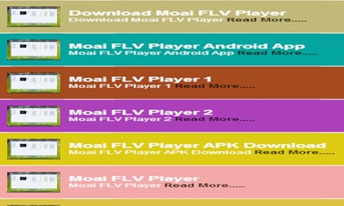 Moai FLV Player