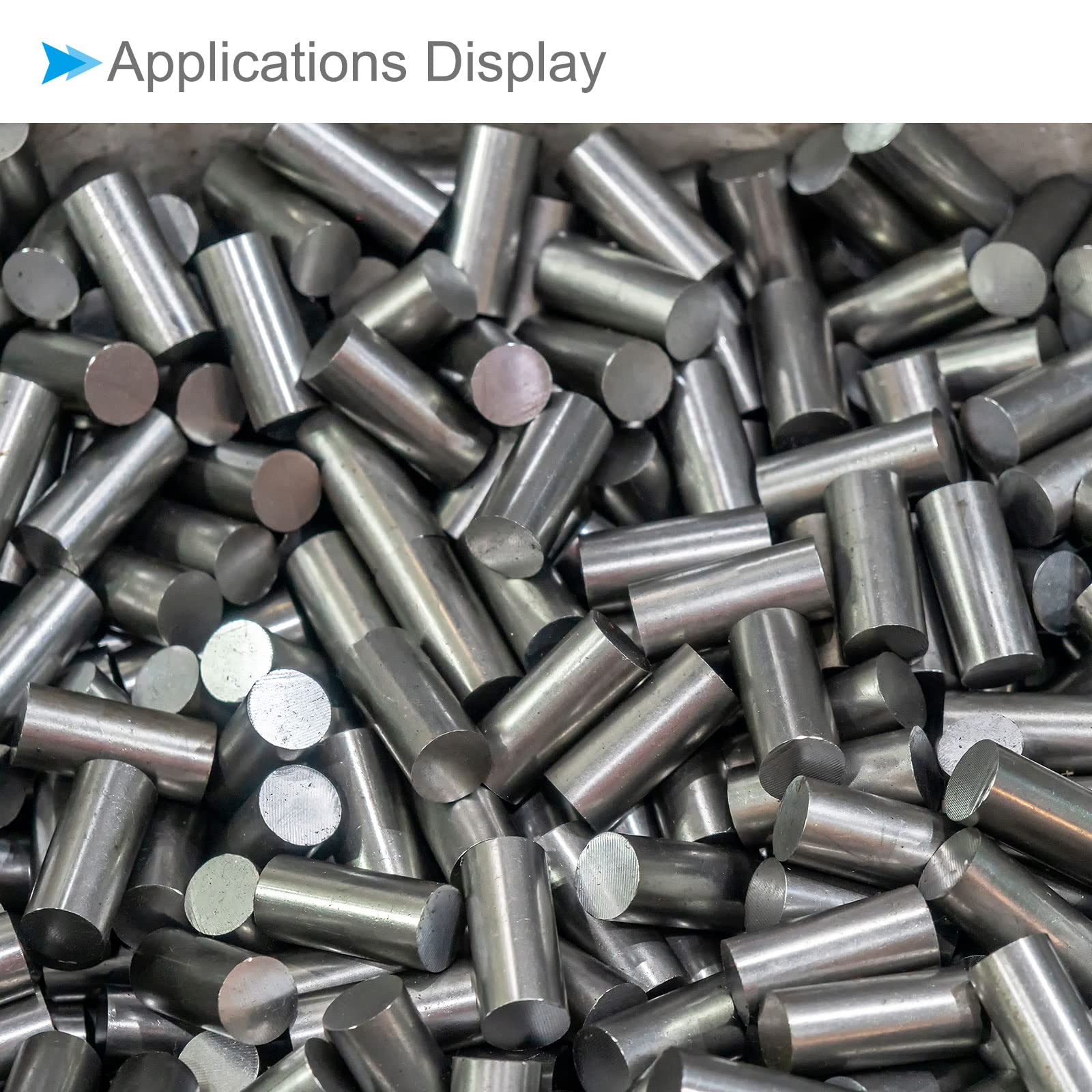 Barra D'Acciaio Tonda HSS 10x100 Mm - Per Tornio, Fai-da-Te, Utensili, Alta Precisione, 2 Pezzi - Foto 3