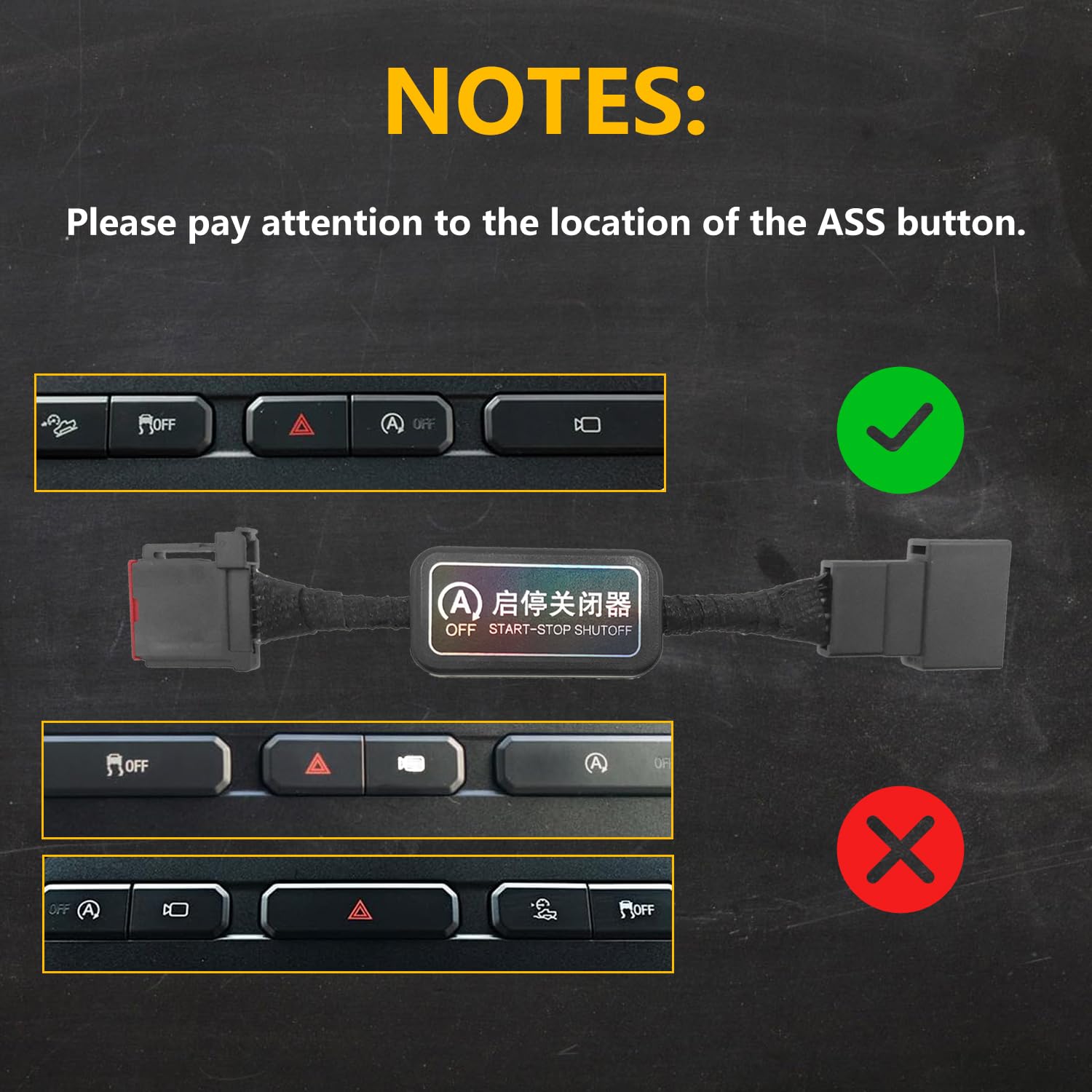Auto Start Stop Eliminator for 2015-2020 Ford F-150, Engine Start-Stop System Bypass, Automatic Stop-Start Canceller, Auto Shutoff Cable Harness