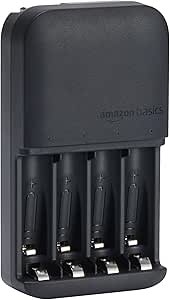 �鶹�� Basics Battery Charger for Rechargeable AA and AAA NiMh Batteries - NA Plug