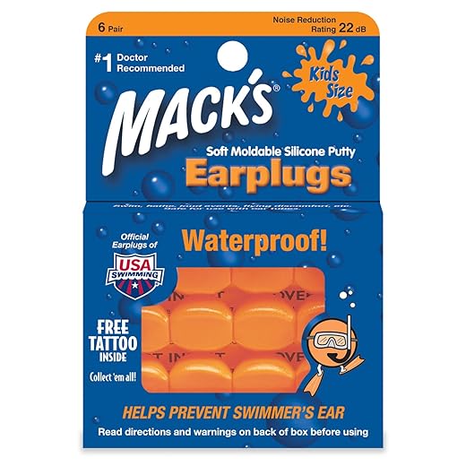 MACK'S® Pillow Soft Earplugs Kids Size (6 pairs)