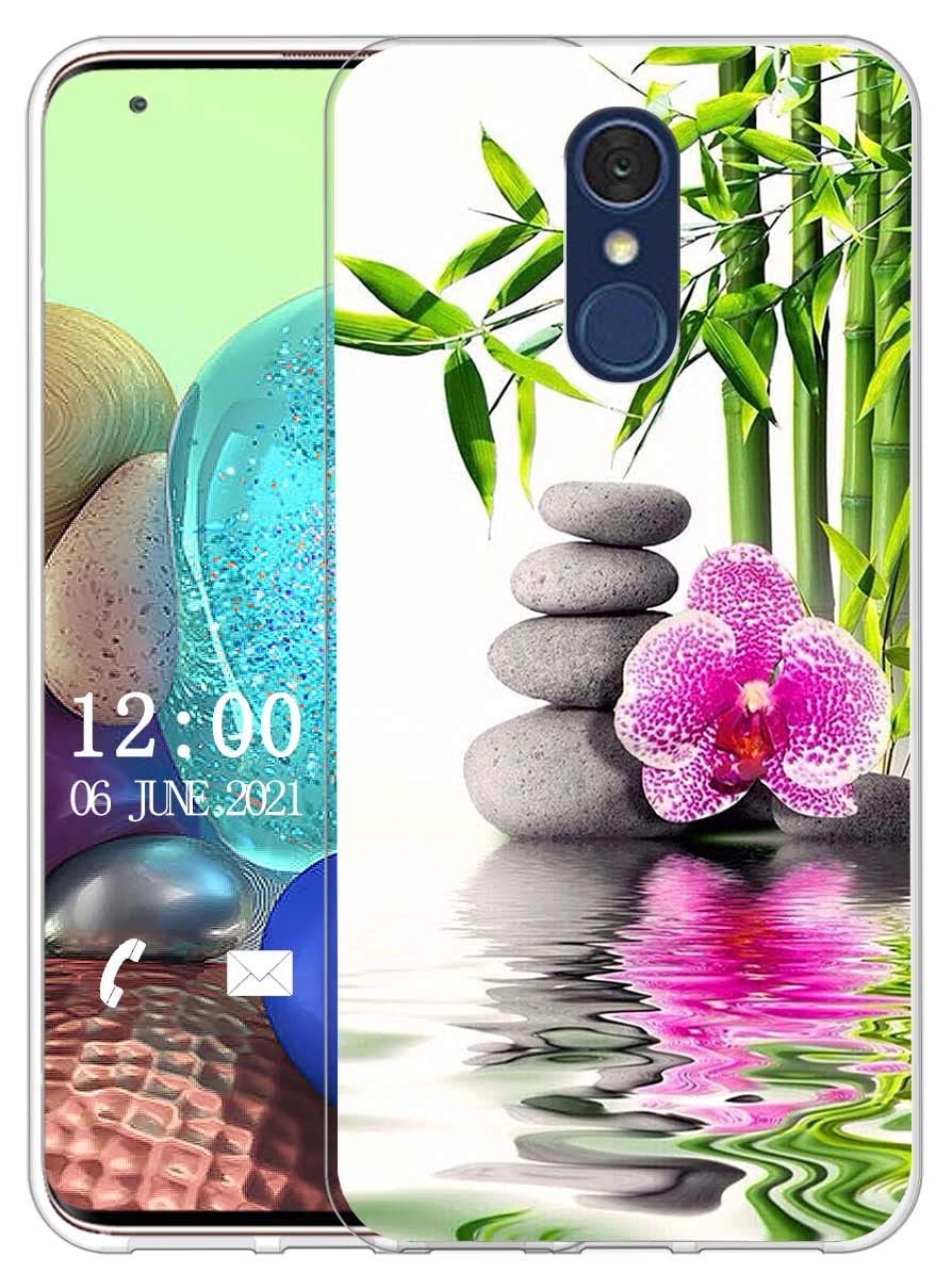 Sunrive Cover compatibile con LG Q7, Custodia Case in molle