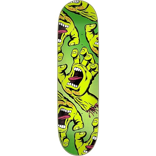 SANTA CRUZ Crowded Hand 8.5in x 32.2in Skateboard Decks