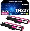 NineLeaf 2 Pack Magenta Toner Cartridge Compatible for Brother TN227 TN-227 TN223 TN227M Work with HL-L3230CDN HL-L3290CDW DCP-L3550CDW MFC-L3770CDW HL-L3210CW Printer