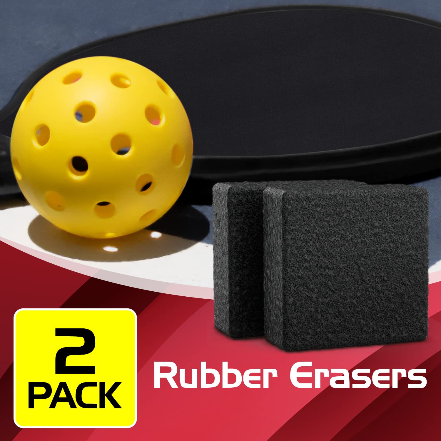 Pickleball Paddle Eraser Carbon Fiber Pickleball Racket Cleaner Safe Paddle Dust Dirt Remover Tools Scratches Cleaner Eraser I162689186 - View #2
