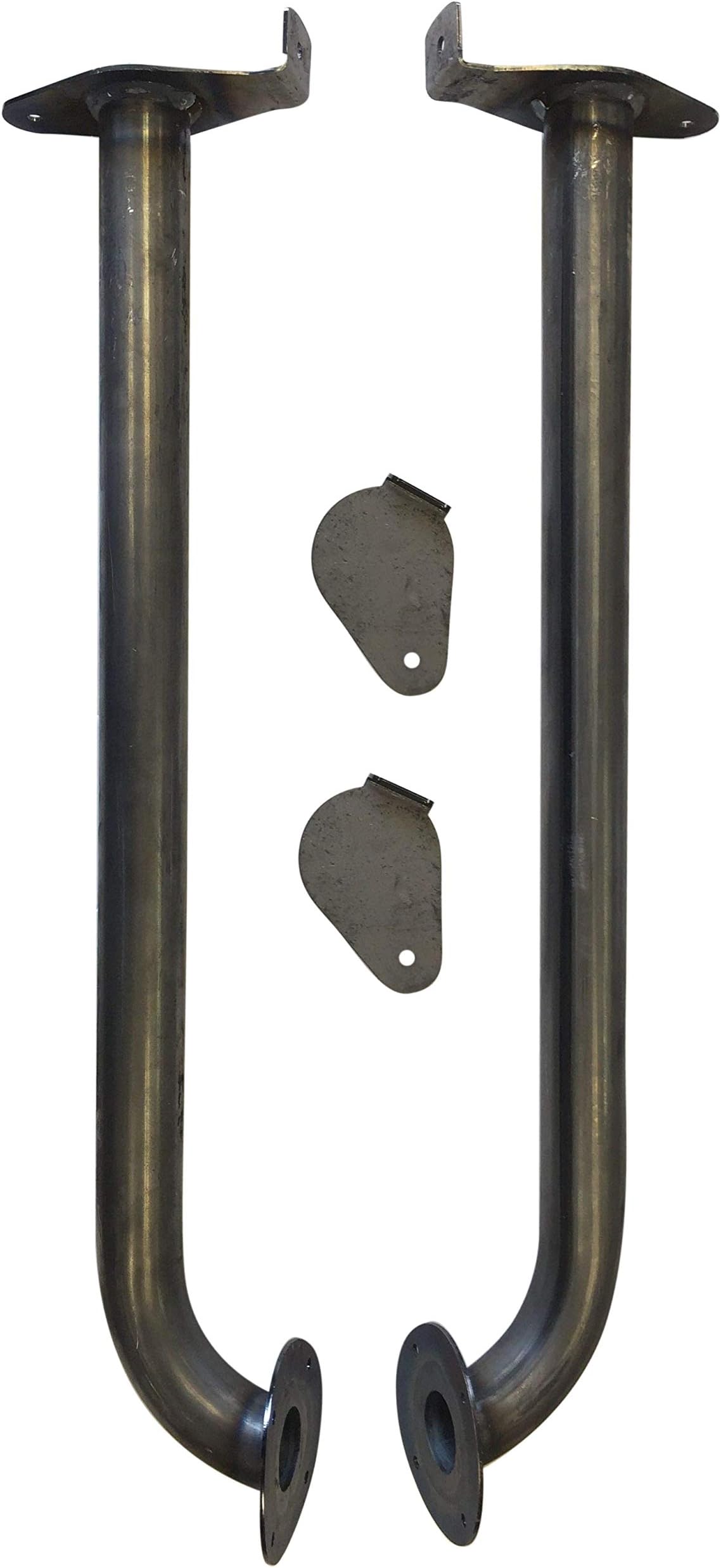 UDS air inlet Long Tube Intake pipe valve BBQ Ugly Drum Smoker DIY parts set (2)