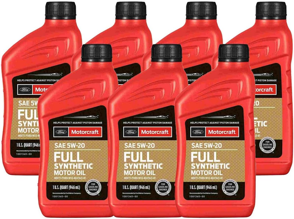Genuine OEM Full Synthetic Motor Oil SAE 5W-20-7 Quart