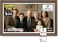 Vista 21 de NexFoto Marco de fotos digital de 10.1 pulgadas, 64 GB, pantalla táctil HD WiFi, marco de fotos electrónico, añade fotos de Google Photos, comparte