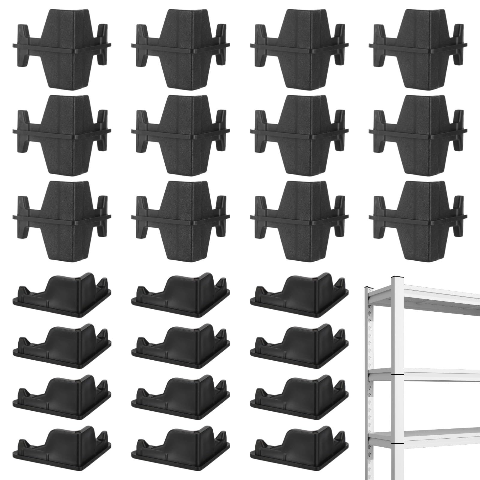 Photo 1 of Joyibay 24-Piece Plastic Post Insert Connectors