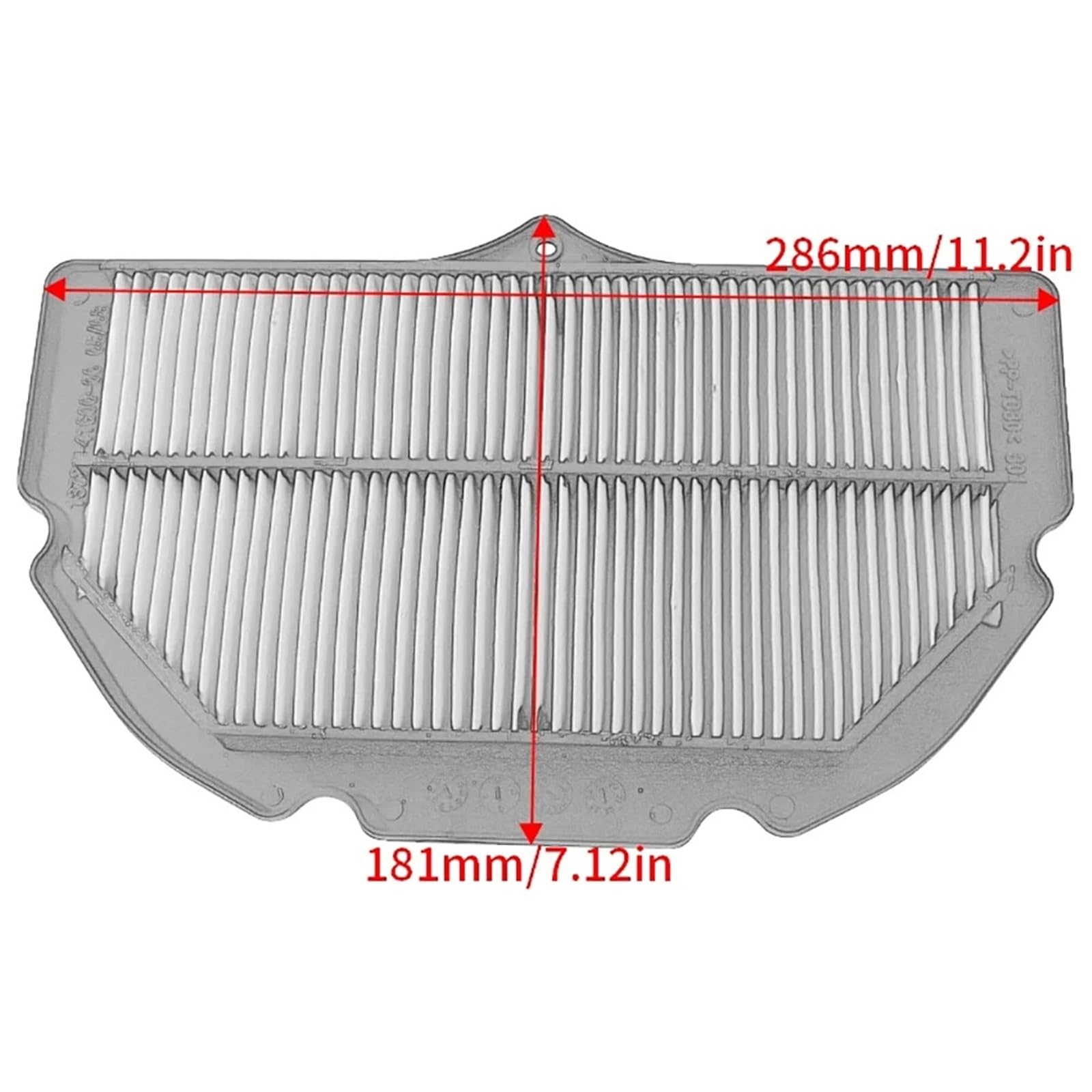 Kompatybilność z Pit Bike crossowym‌ Filtr wlotu powietrza do motocykla Element filtra powietrza do motocykla pasuje do Suzuki GSXR1000 GSX-R 1000 K5 K8 2005-2008