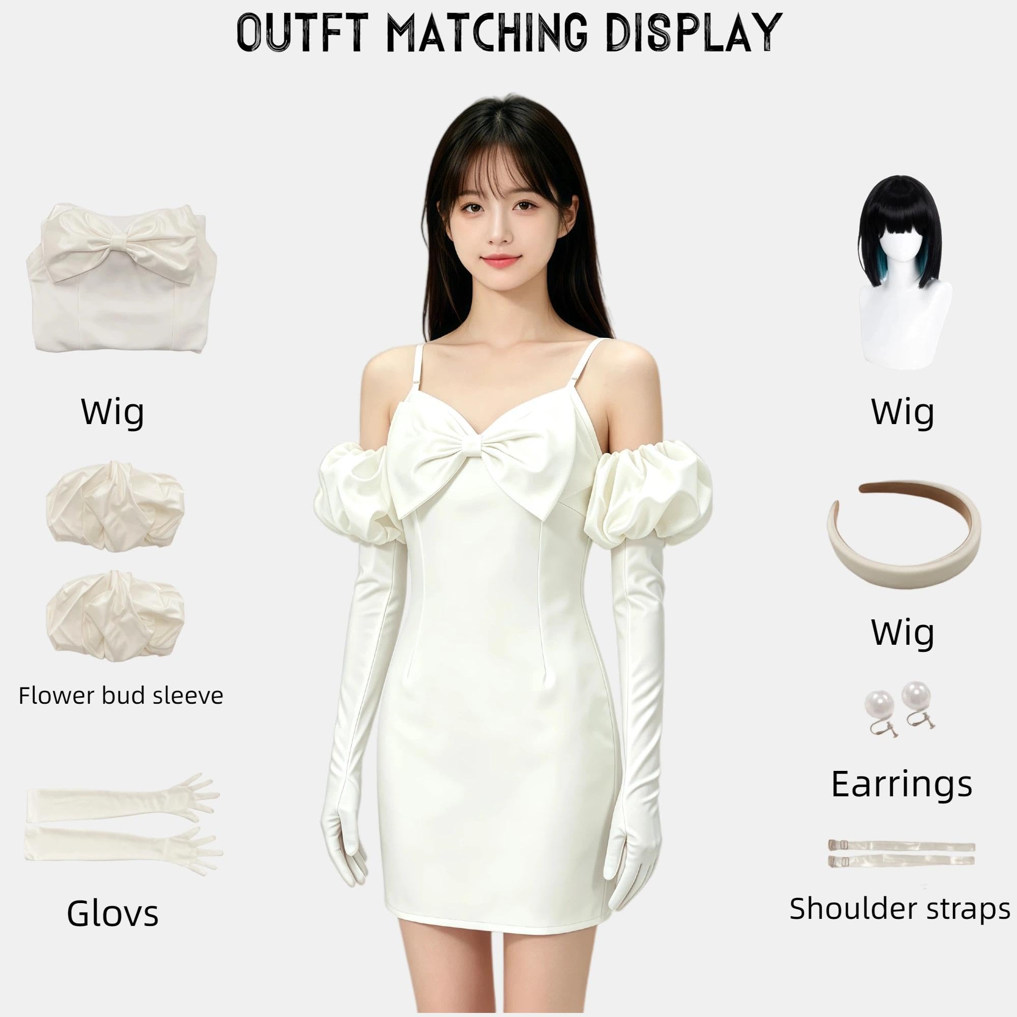 Costume di Halloween per Adulti, Completo Cosplay Gioco di Ruolo Carnevale – Stile Sua