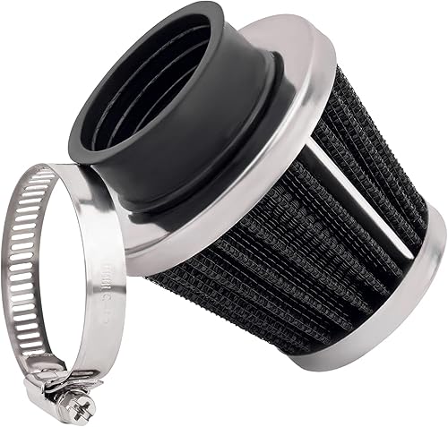 Miniatura 7 de 2 filtros de aire de motocicleta de 1.654 pulgadas de repuesto para ventilación de motocicleta, 50 cc, 70 cc, 90 cc, 110 cc, 125 cc, 150 cc, ATV,