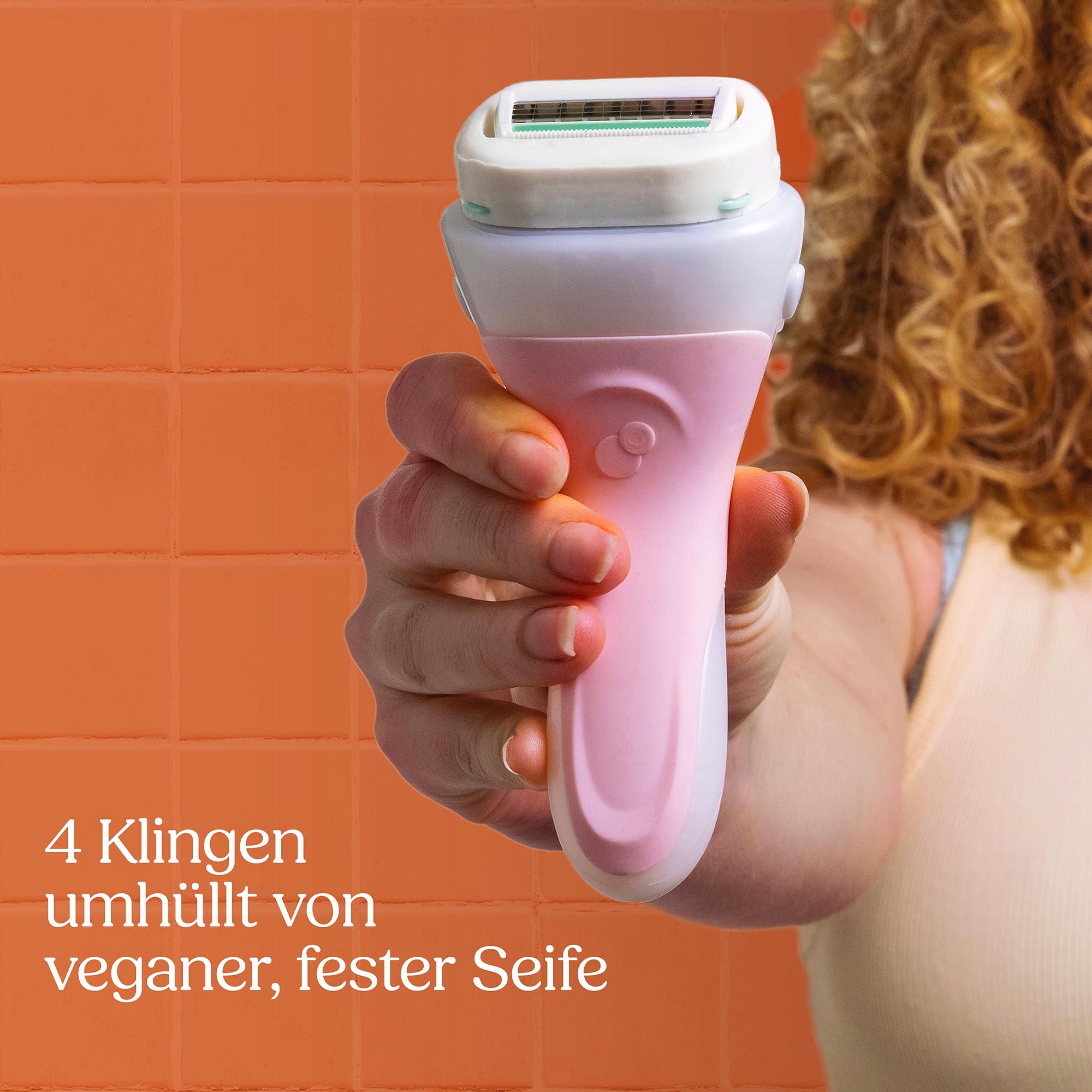 Wilkinson Sword Intuition 2in1 Soap and Shave Nourishing Damenrasierer, Integrierte vegane Seife, XL-Packung, Damenrasiergriff plus 5 Ersatzklingen