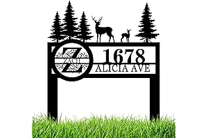 Yard House Number Sign: Your Address, Displayed Boldly and Beautifully