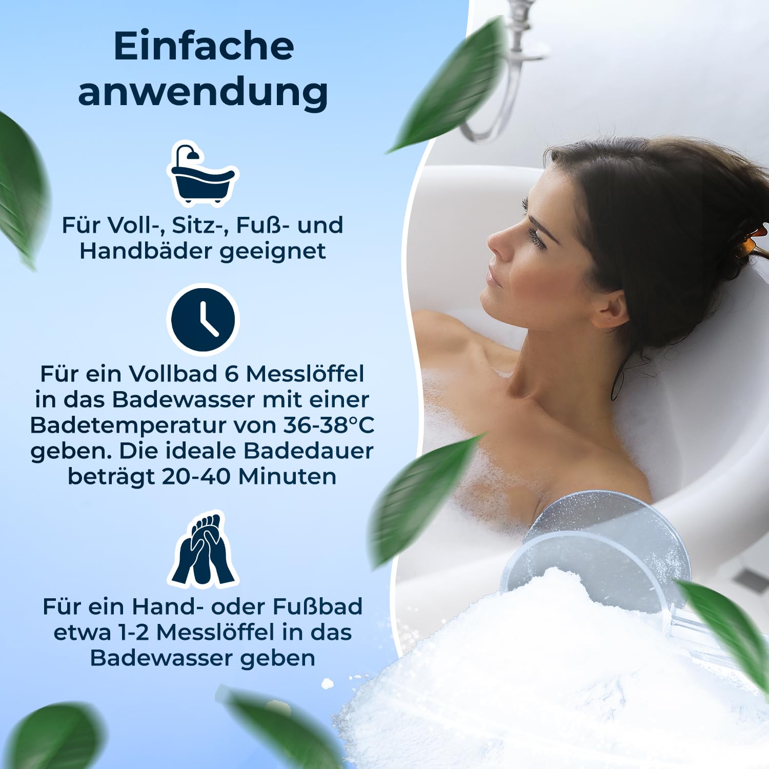 Aggiunta per elettrolisi, sale pediluvio [ioni pediluvio] 600 g di qualità alimentare, sali da bagno basico, sale da pediluvio | Foot Bath