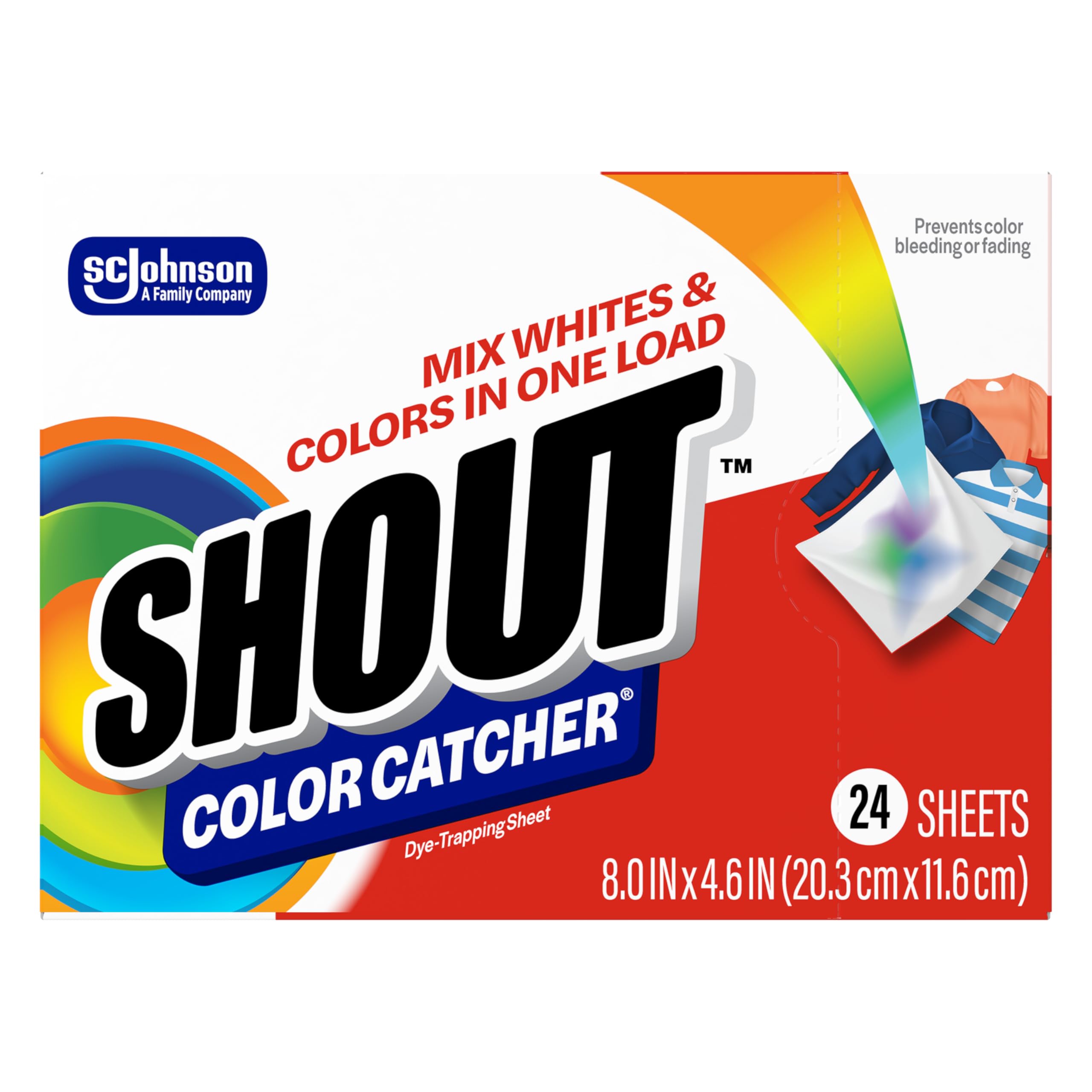 Shout Color Catcher Sheets for Laundry