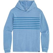 Vineyard Vines Mens Surf Garment-dye Chest Stripe Hoodie Tee